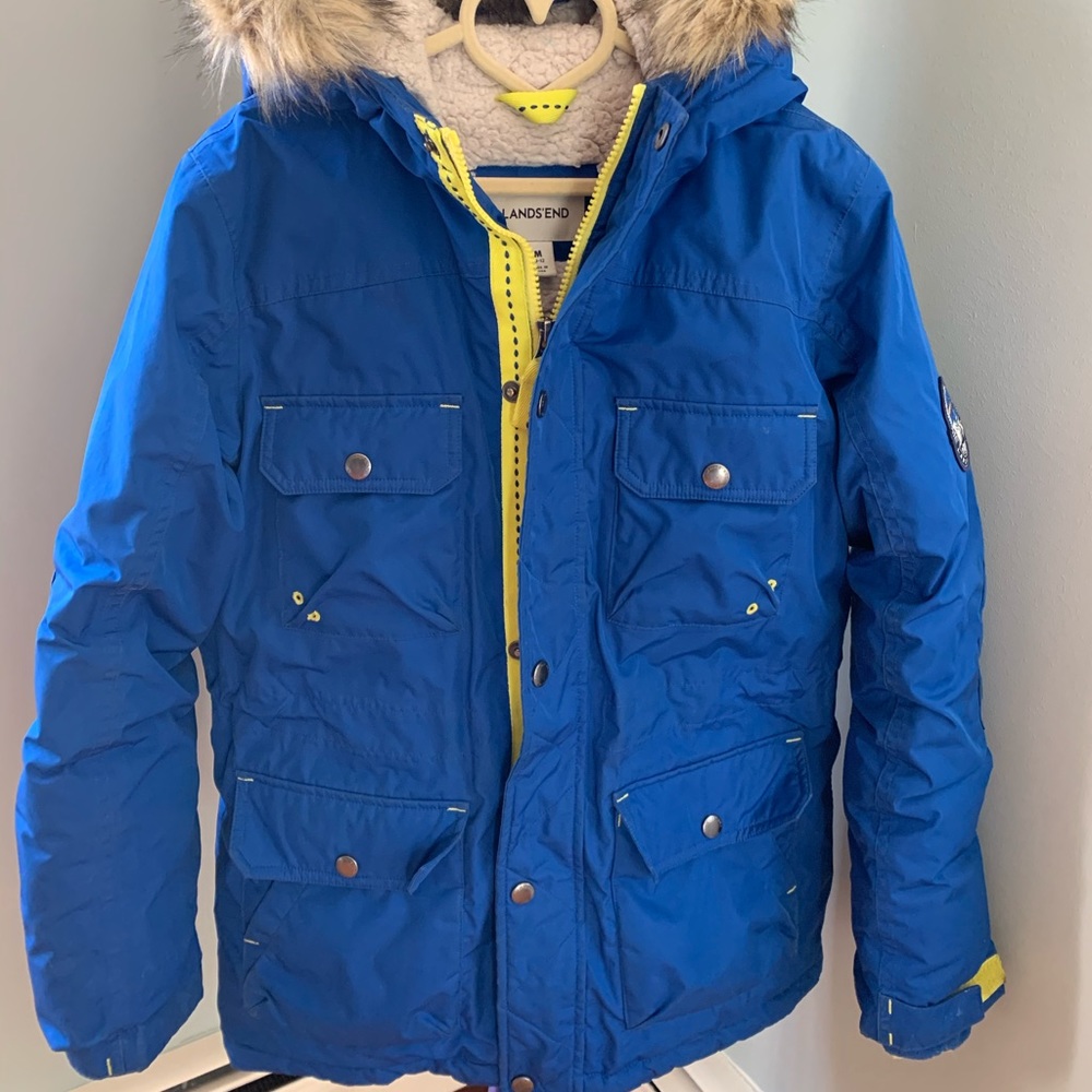 Lands’ end Expedition Winter Jacket Sz M 10-12